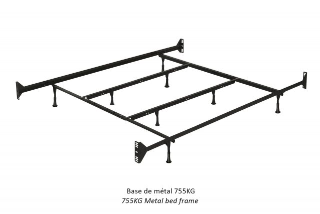 Base de métal 755KG / metal bed frame 755KG