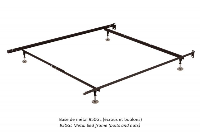 Base de métal 950GL / metal bed frame 950GL
