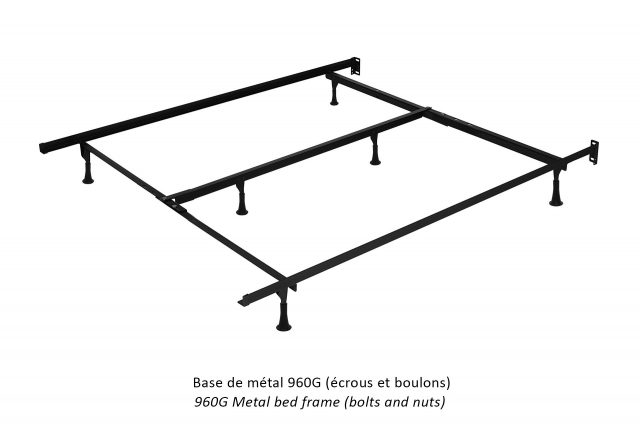 Base de métal 960G / metal bed frame 960G