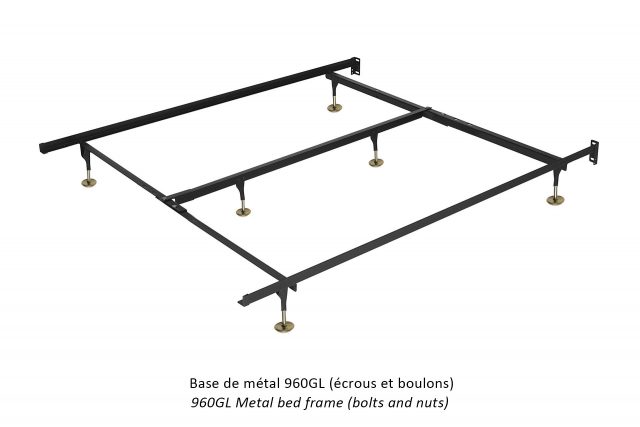 Base de métal 960GL / metal bed frame 960GL