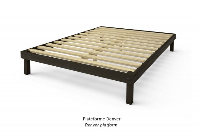 Plateforme Denver fait de pin / Denver Platform made of pine wood