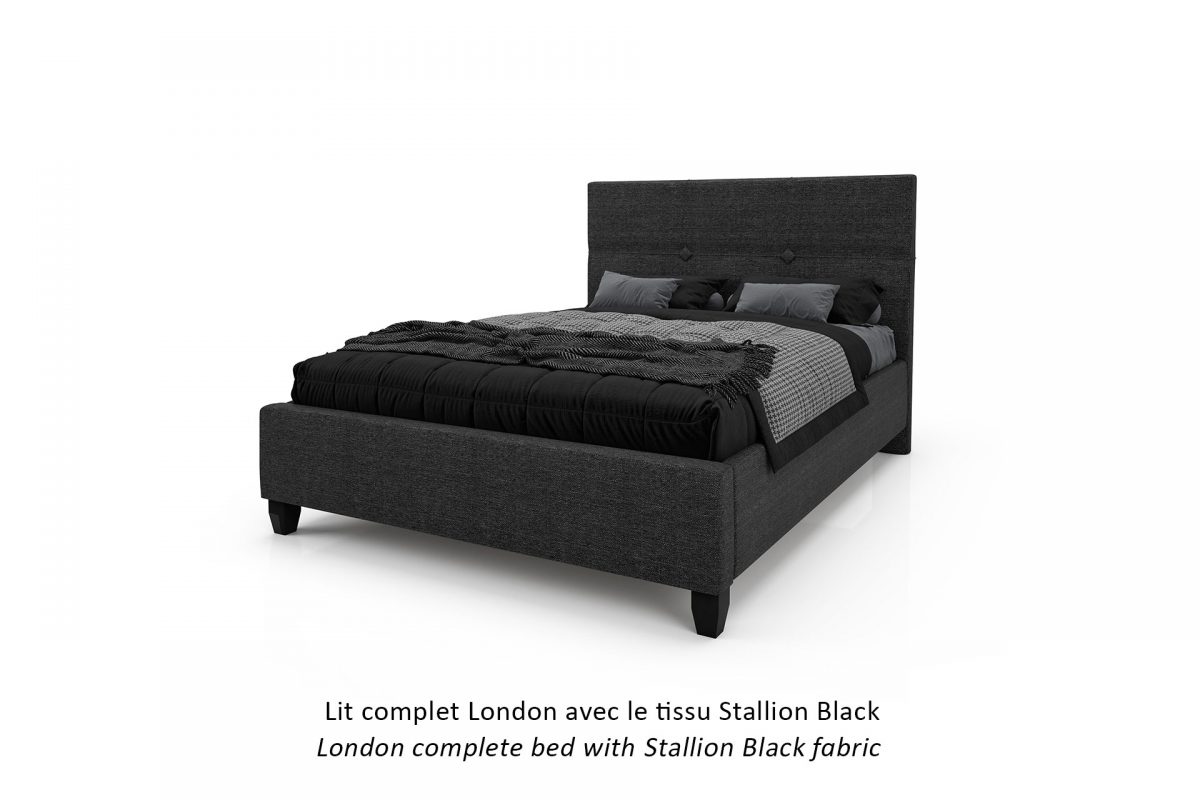 London Upholstered Bed Frame Beaudoin