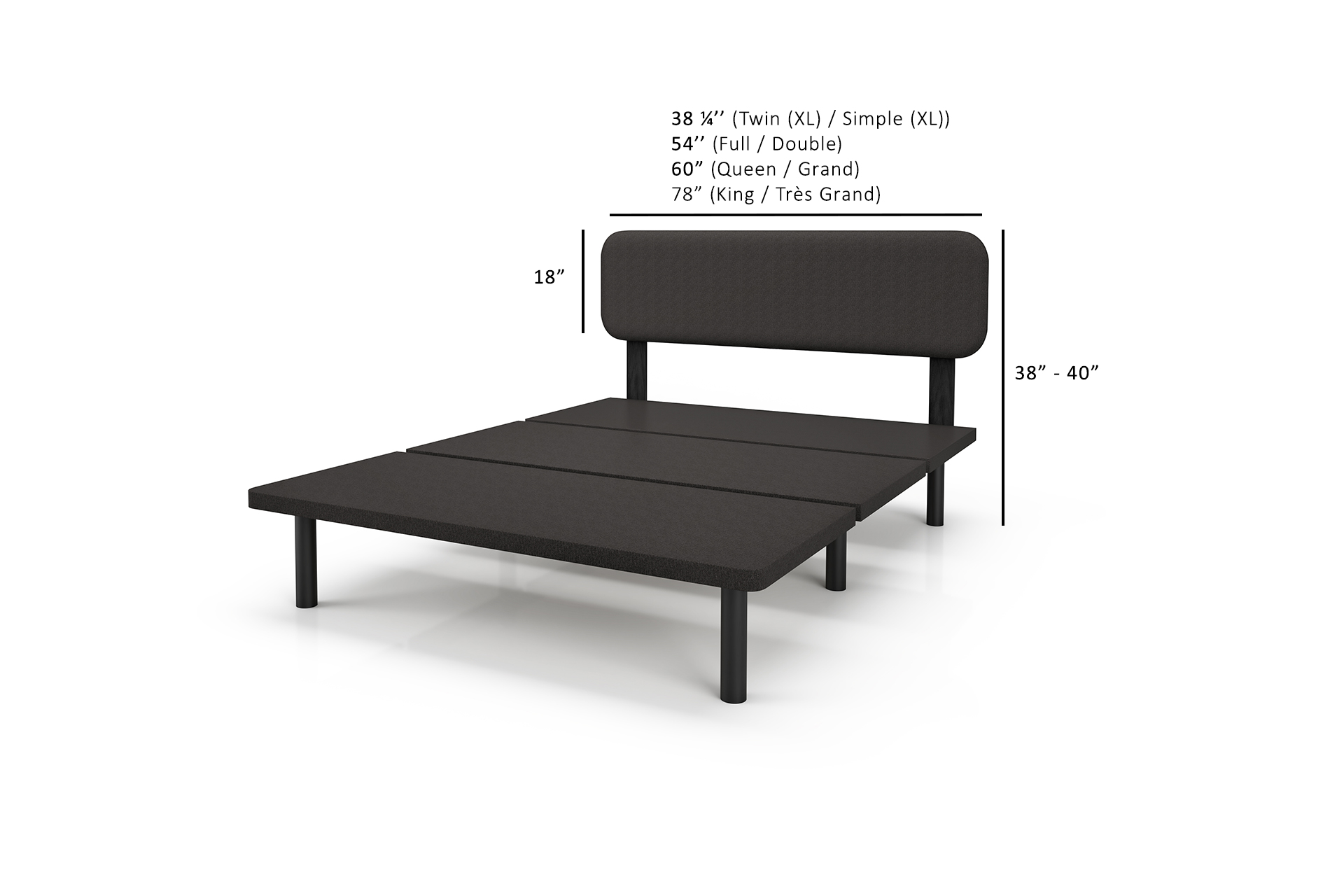 Level Platform Bed Frame - Image 5