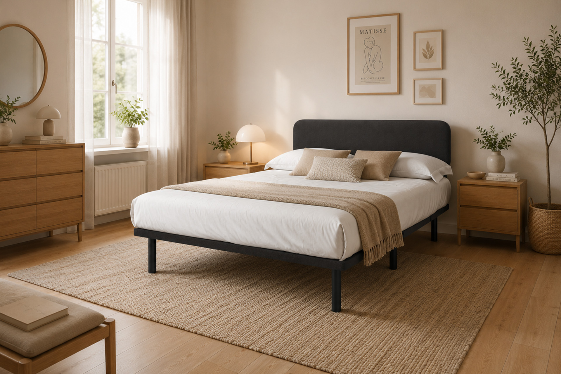 Level Platform Bed Frame - Image 8