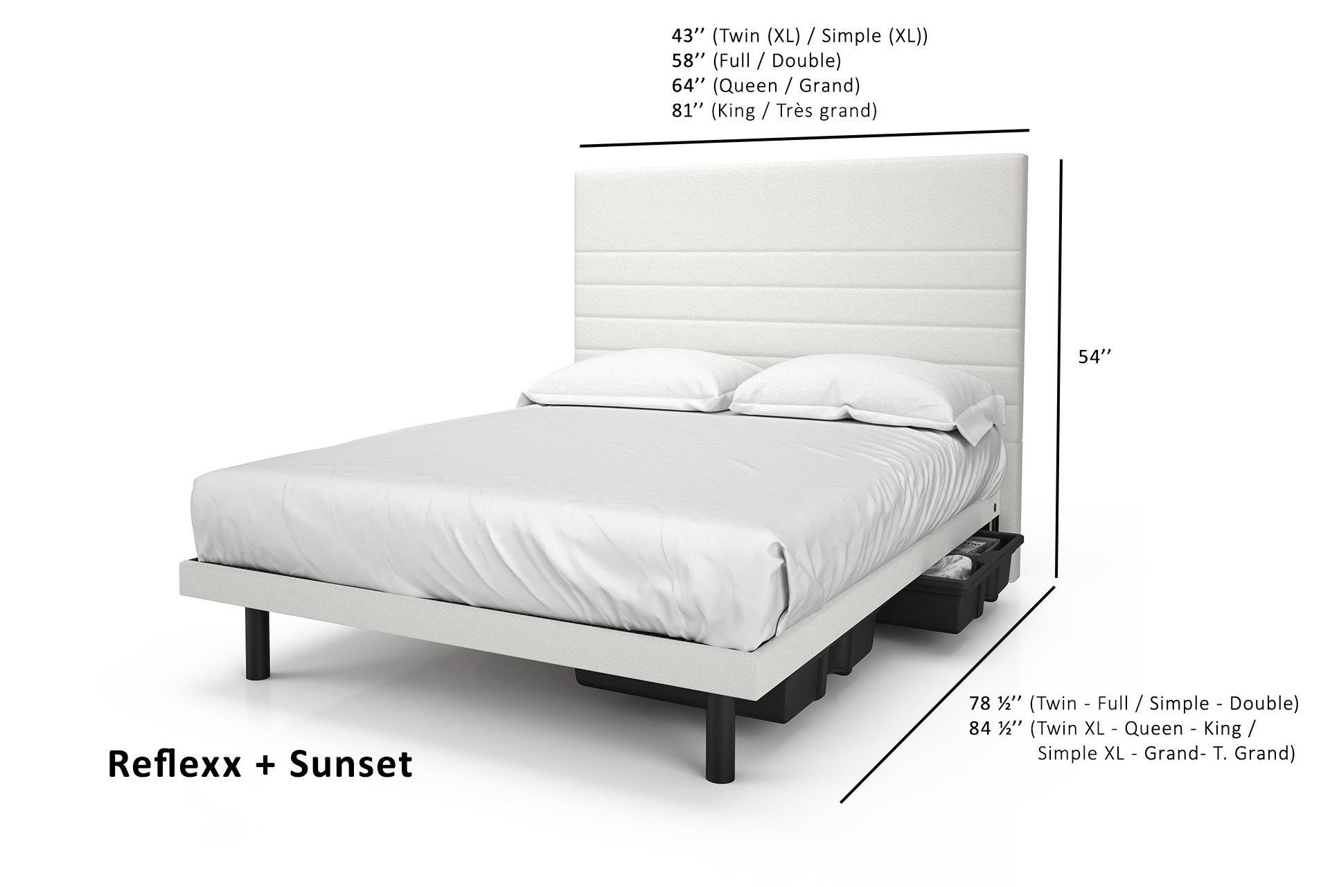 Reflexx Platform Bed Base - Image 17