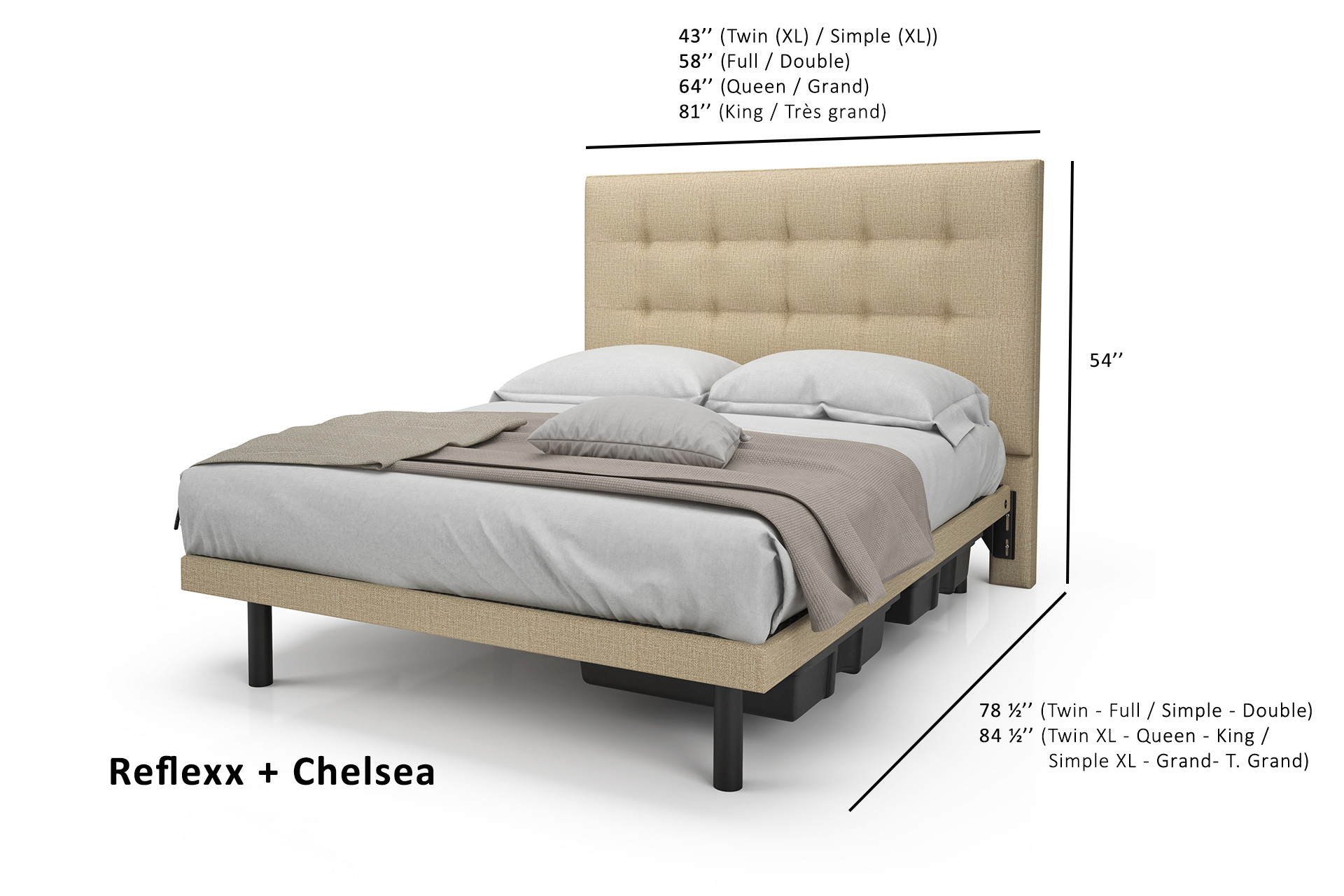Reflexx Platform Bed Base - Image 14