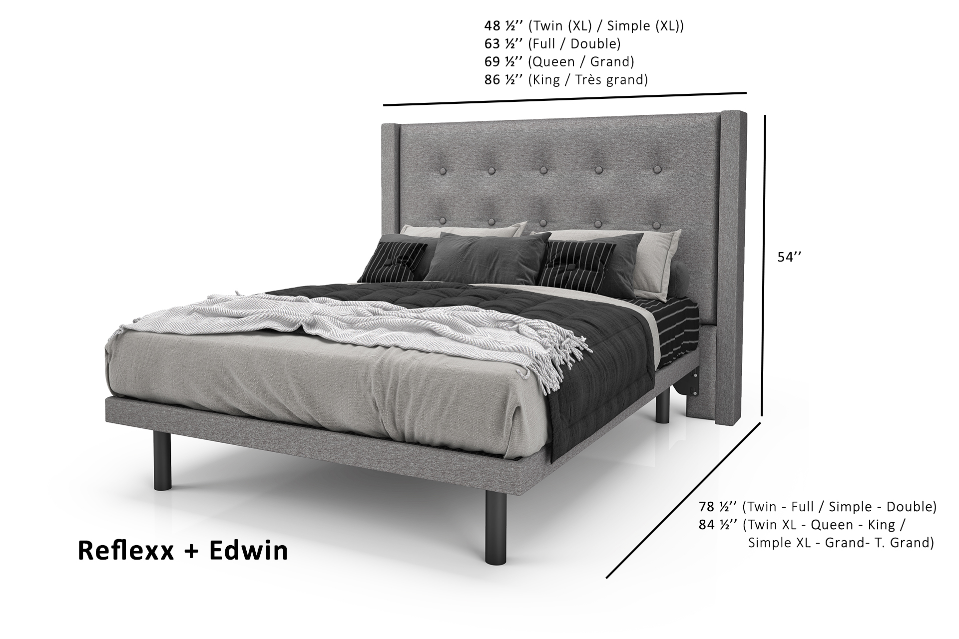 Reflexx Platform Bed Base - Image 19