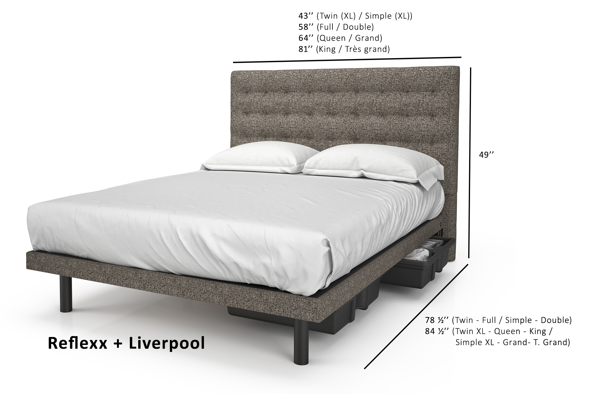 Reflexx Platform Bed Base - Image 8