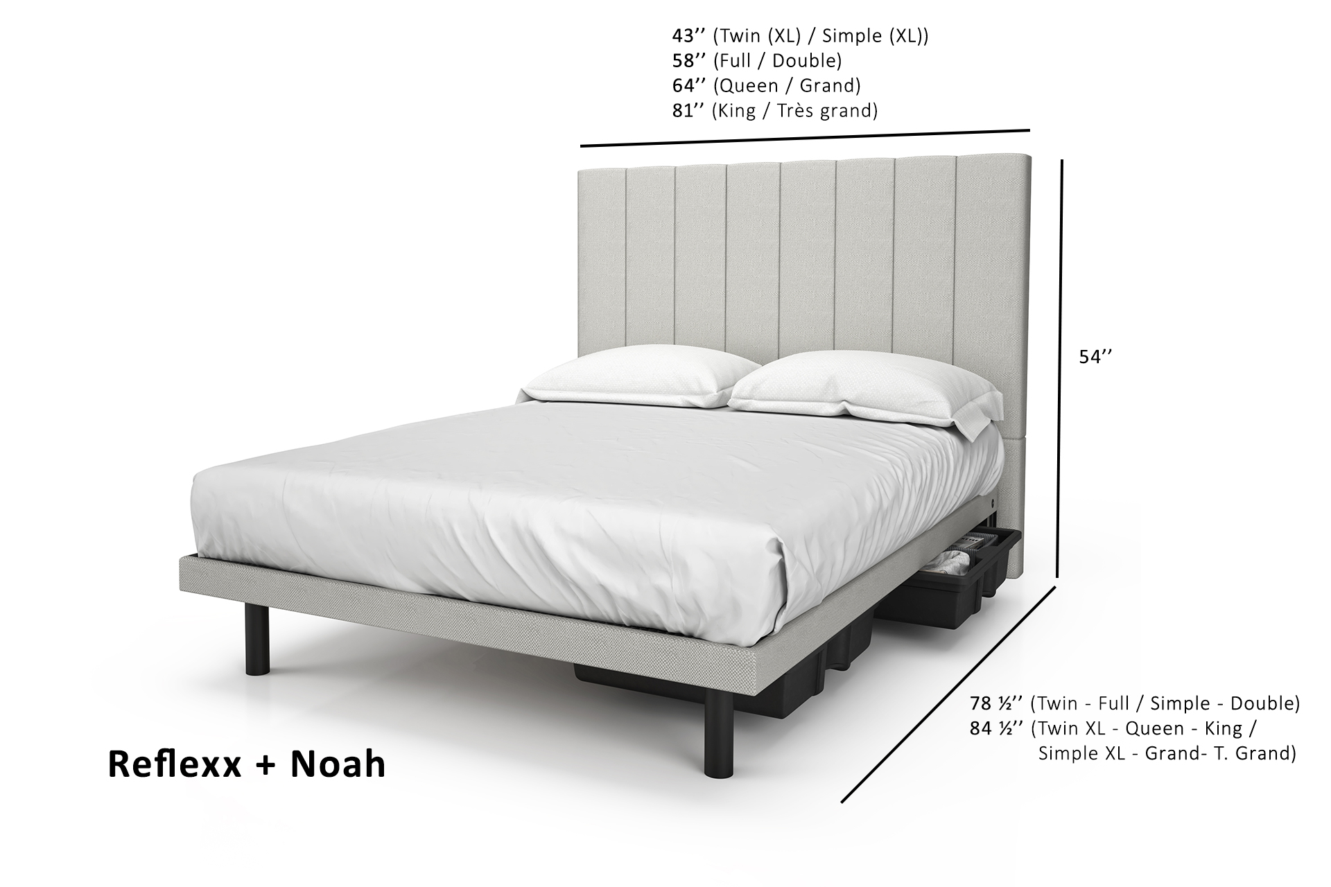 Reflexx Platform Bed Base - Image 15