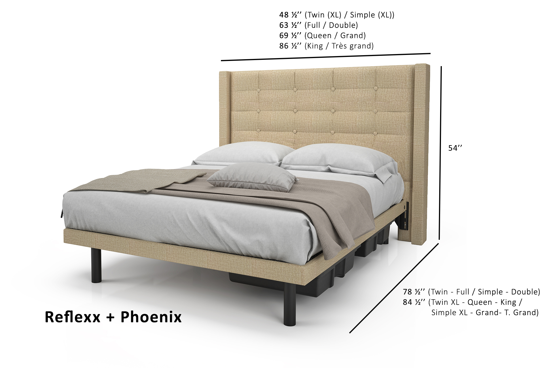 Reflexx Platform Bed Base - Image 23