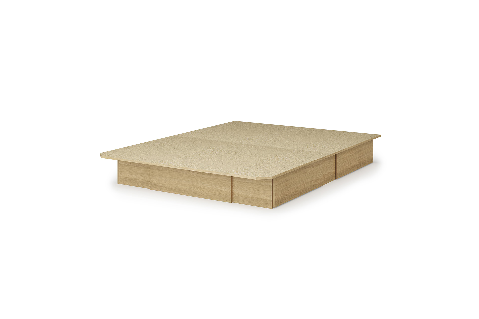 923 — Plateforme 10 po avec 2 tiroirs